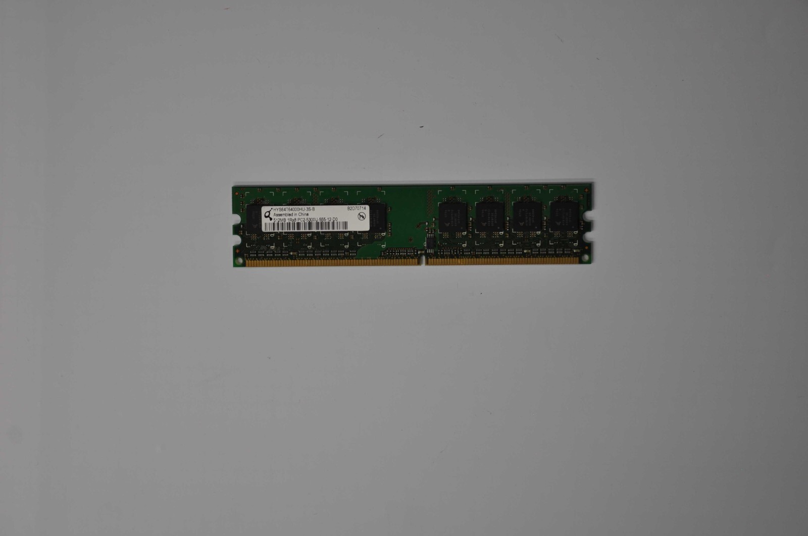INFINEON 512MB 667MHZ DDR2-667/PC2-5300 - DDR2 SDRAM HYS64T64000HU-3S-B  