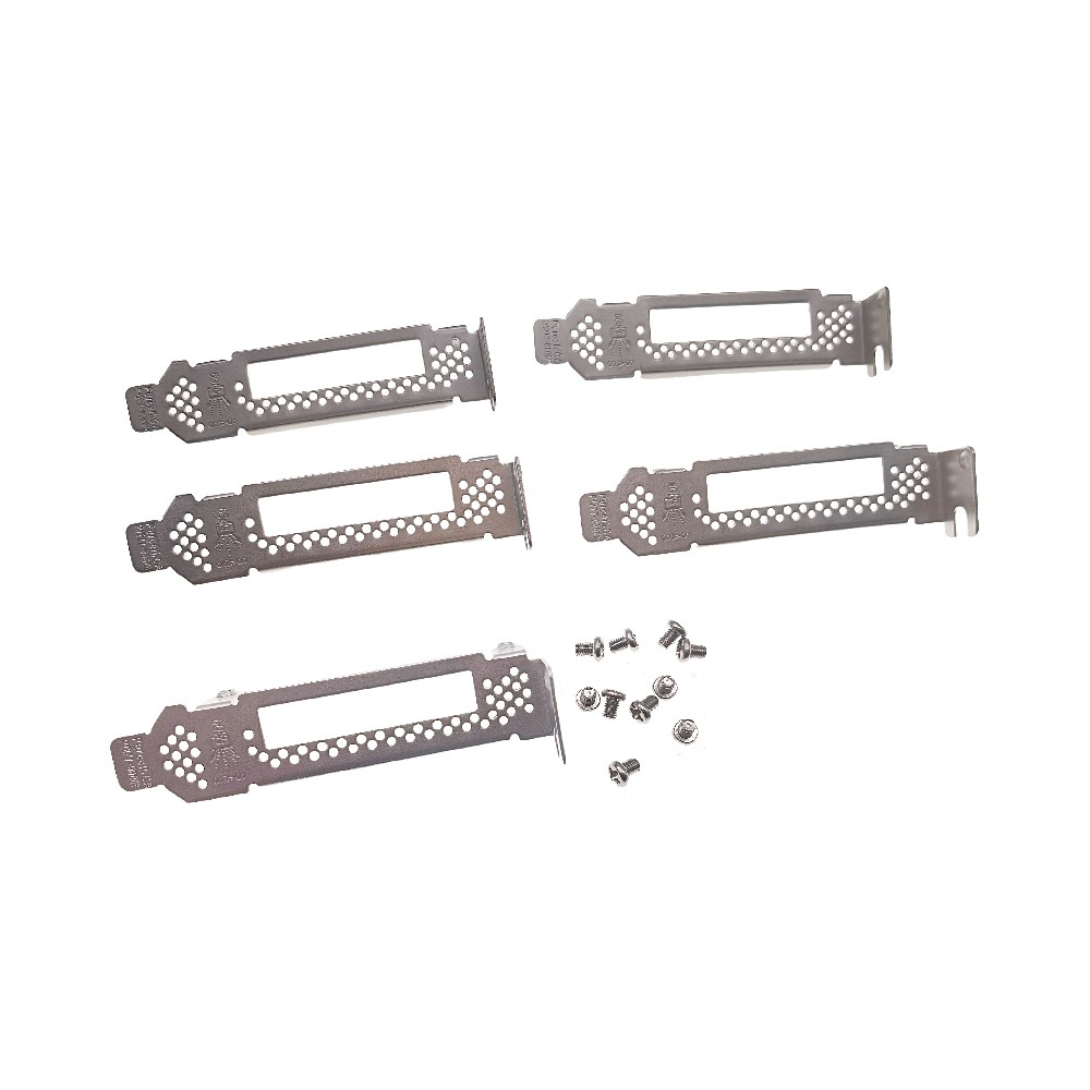 New 5pcs Low Short Bracket for Dell H810 LSI 9280-8E 9200-8E HP 422 Ext SFF-8088