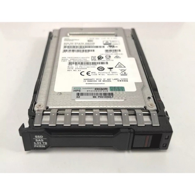 HPE P41536-001 1.92TB P40511-B21 SAS 12G 2.5" MU SFF BC GEN10 PLUS V2 Server SSD
