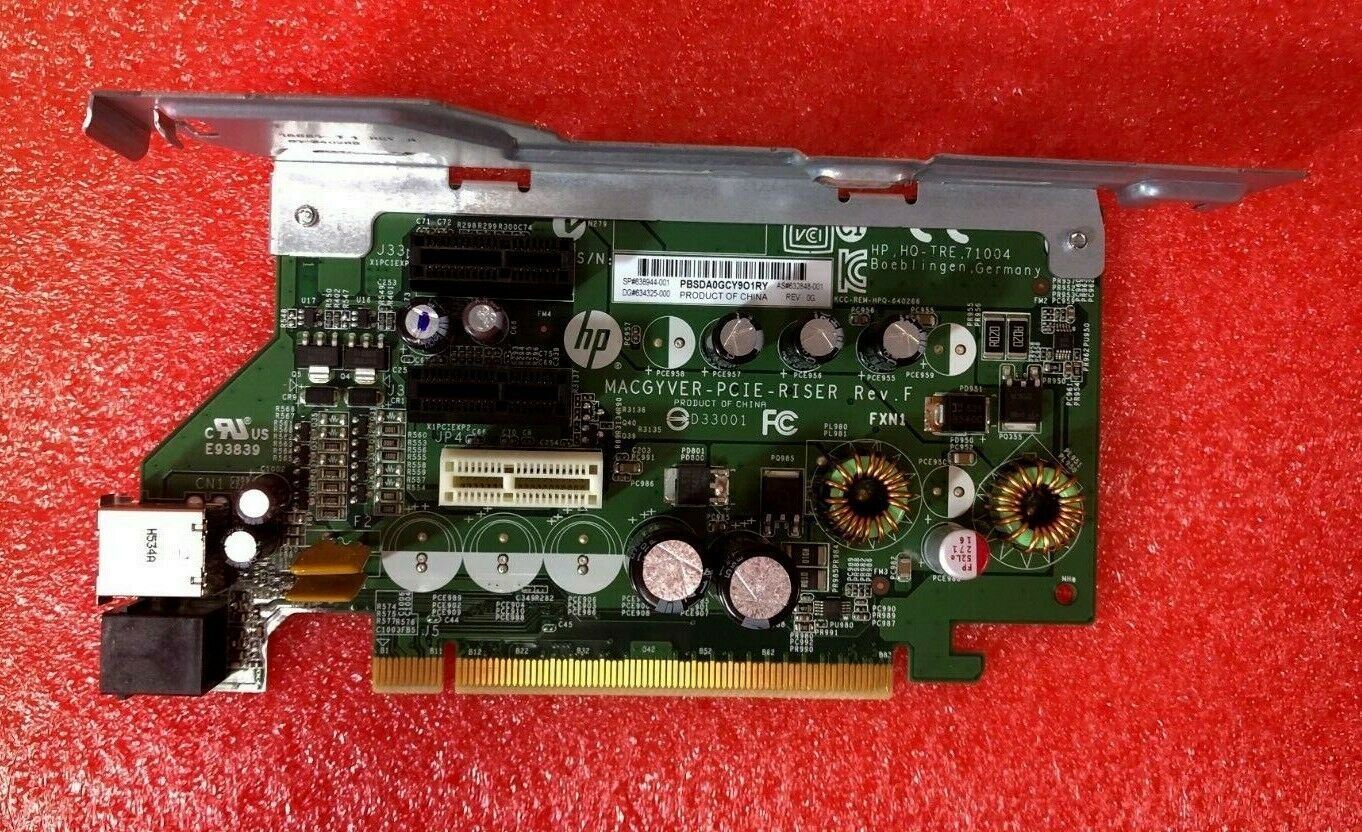 638944-001 - HP RP5800 POS 24V MacGyver Powered PCIe Riser Card