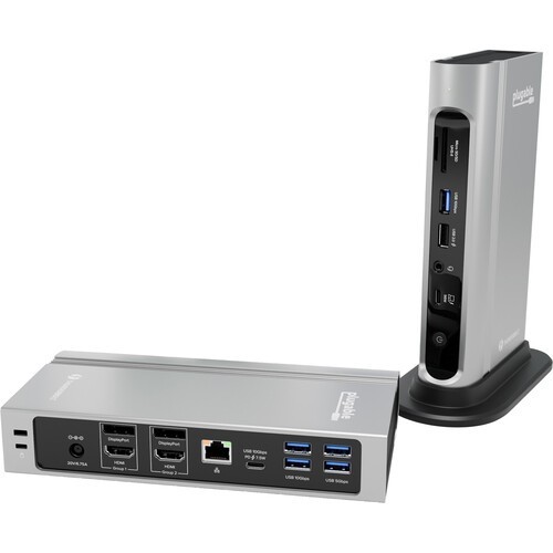 Plugable Quad-Monitor Thunderbolt 4/USB4/USB-C Dock TBT4-UDZ
