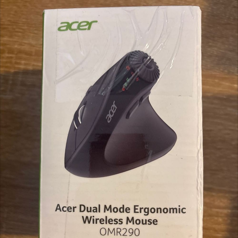 Acer OMR290 Dual Mode Ergonomic Wireless Mouse