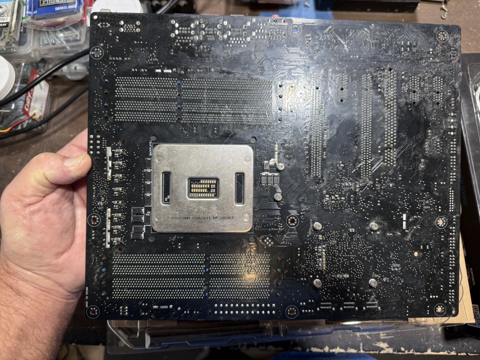Intel DX79TO Extreme LGA 2011 motherboard with i-7 processor