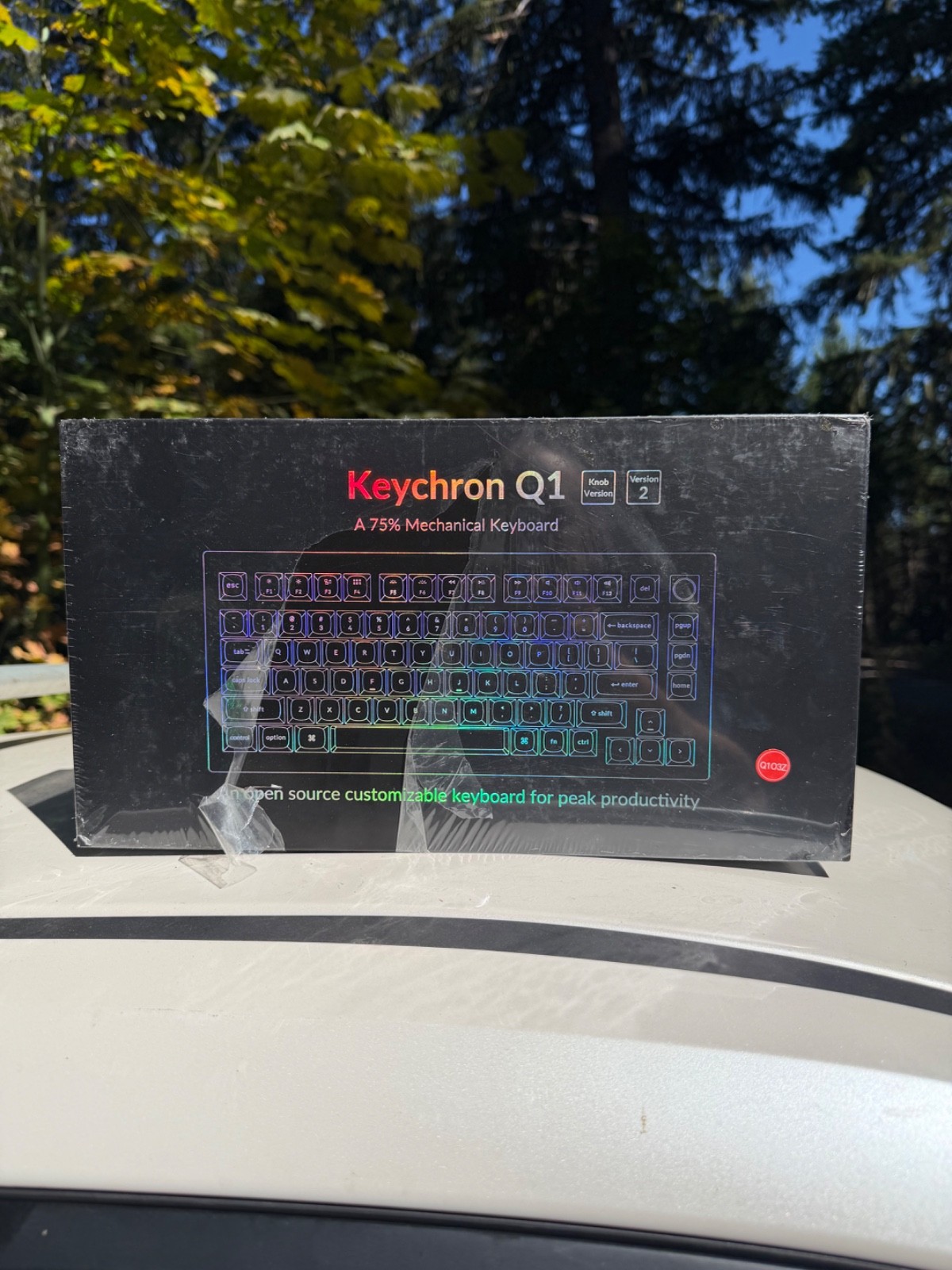 Keychron Q1 HE Magnetic Wireless Keyboard 75% RGB Knob Black No Dongle