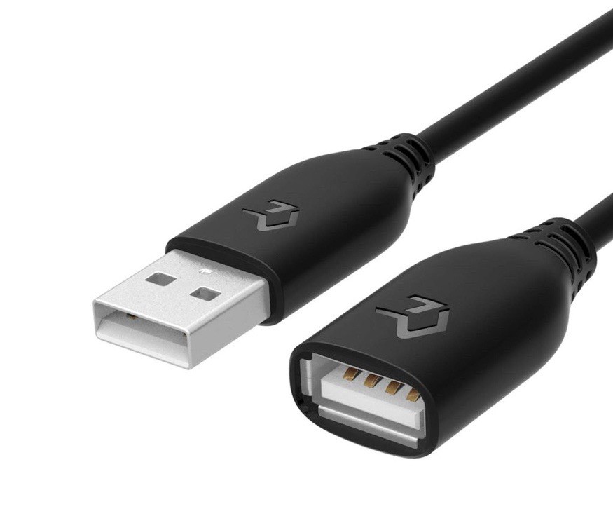 Rankie USB 2.0 Extension Cable A-Male to A-Female 6 Feet