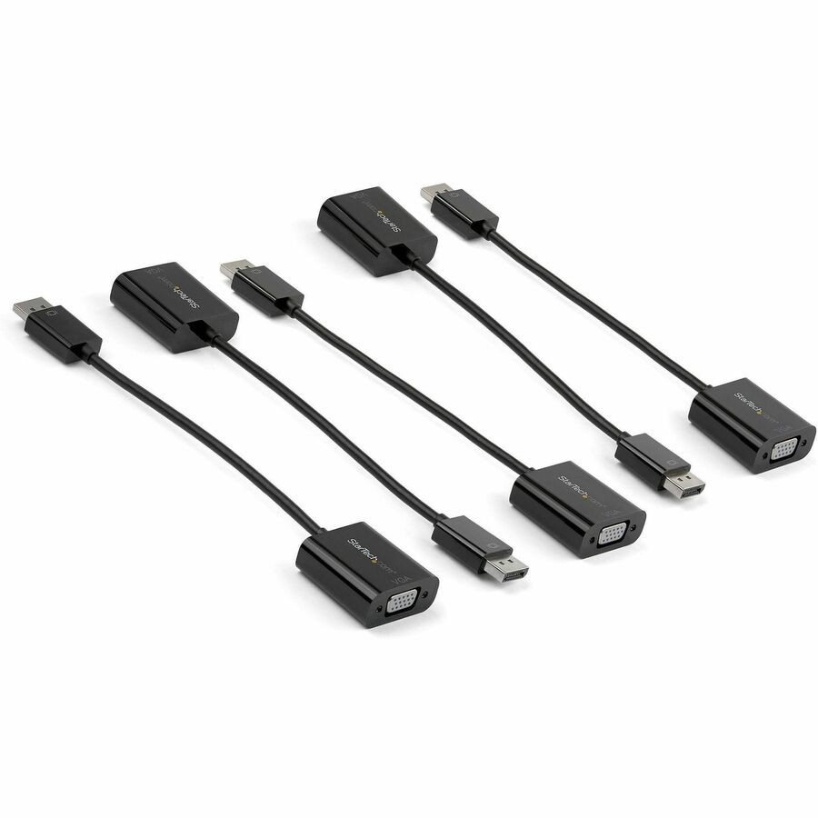StarTech 5-Pack DisplayPort to VGA Adapter - DisplayPort 1.2 to VGA Monitor