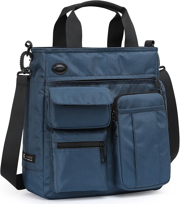 INOXTO Mens Messenger Bag Laptop Shoulder Bag Computer Work Office Bag