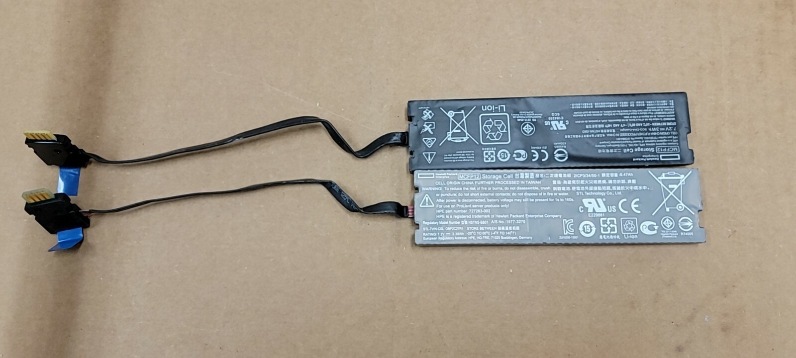 871265-001 HPE 12W ENHANCED MEGACELL BBWC BATTERY MODULE 750452-001 815984-001