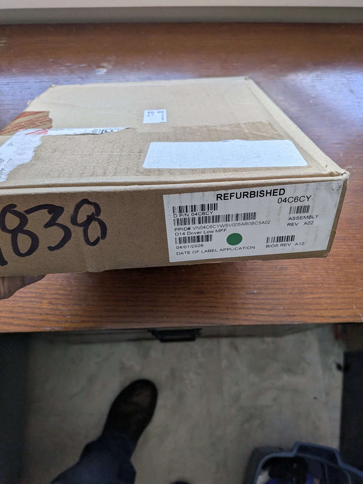 New/Sealed 04C6CY DELL Pro Micro QCM1250 14th Generation Motherboard oem 4c6cy