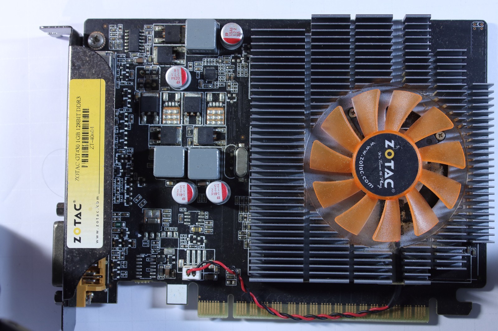 ZOTAC GeForce GT 430 1GB DDR3 PCIe Graphics Card HDMI DP DVI ZT-40604 Untested