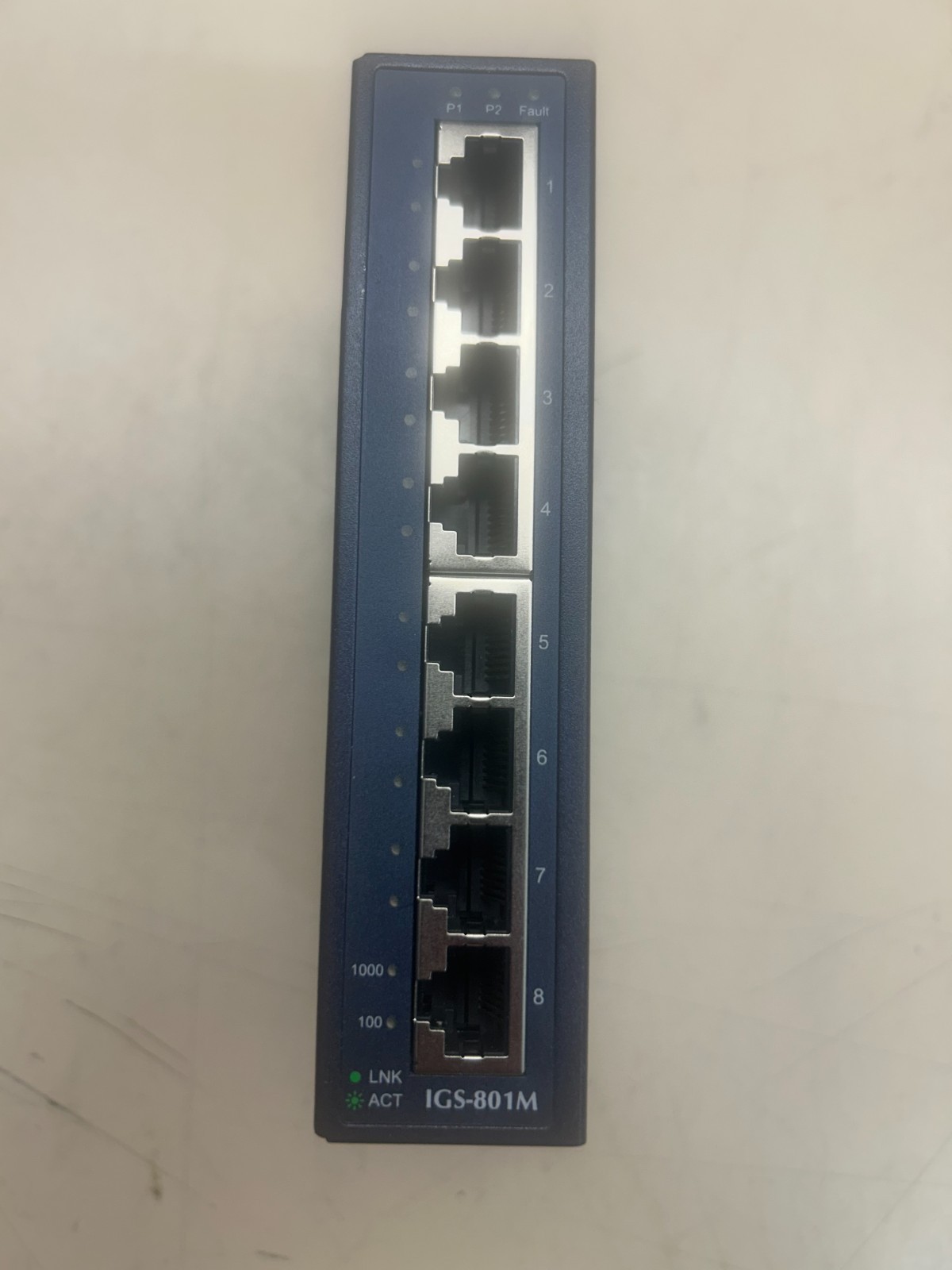 Planet IGS-801M (V2) 8-Port Gigabit Switch DIN Mount