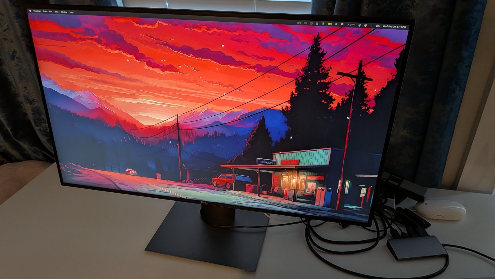 Dell UltraSharp U2719DX 27" QHD 2560x1440 IPS Monitor w/ Stand, HDMI, USB Cables