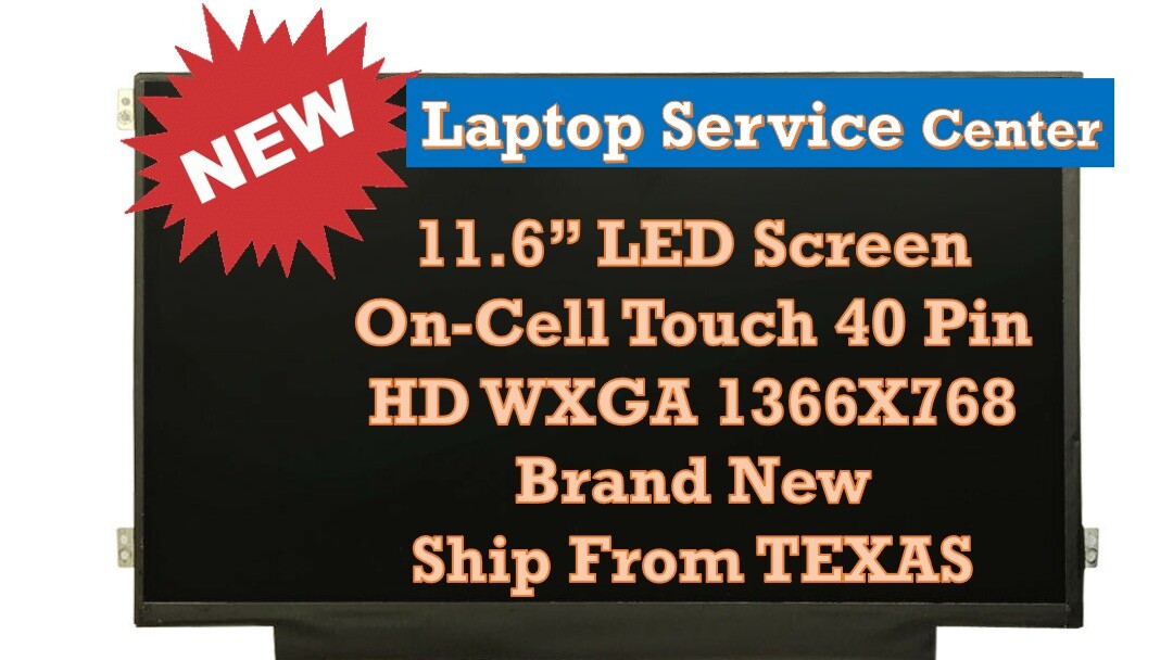 New Acer KL.11605.039 B116XAK01.0 HW0A Led Lcd Touch Screen 11.6" HD
