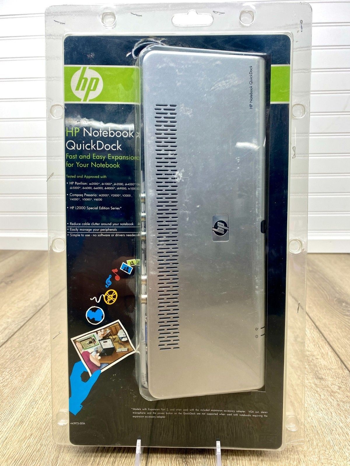 HP Notebook QuickDock for HP Pavilion, HP L2000 & Compaq Presario