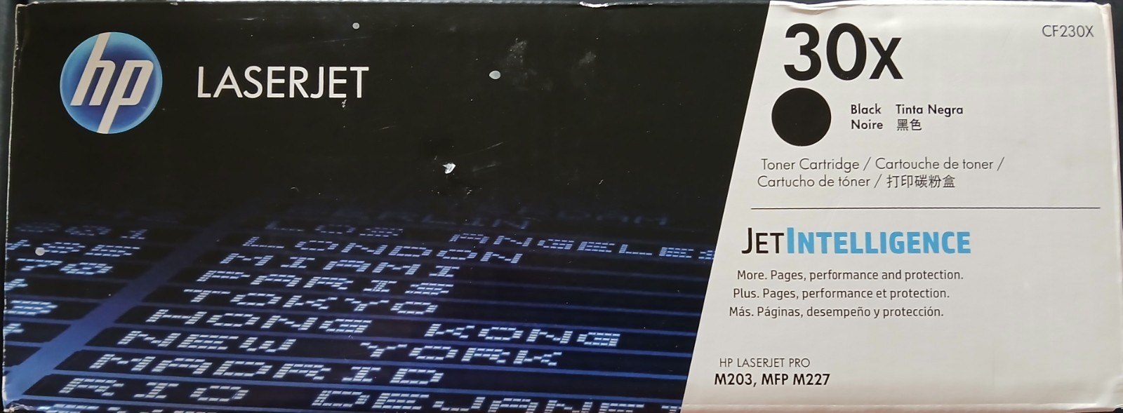 HP 30X CF230X Black Toner unopened new 