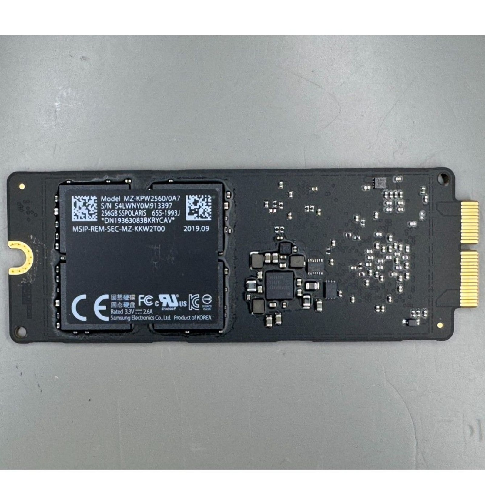 Samsung 256GB Blade SSD for Apple iMac/MacBook | SS Polaris 655-1993J, NVME M.2