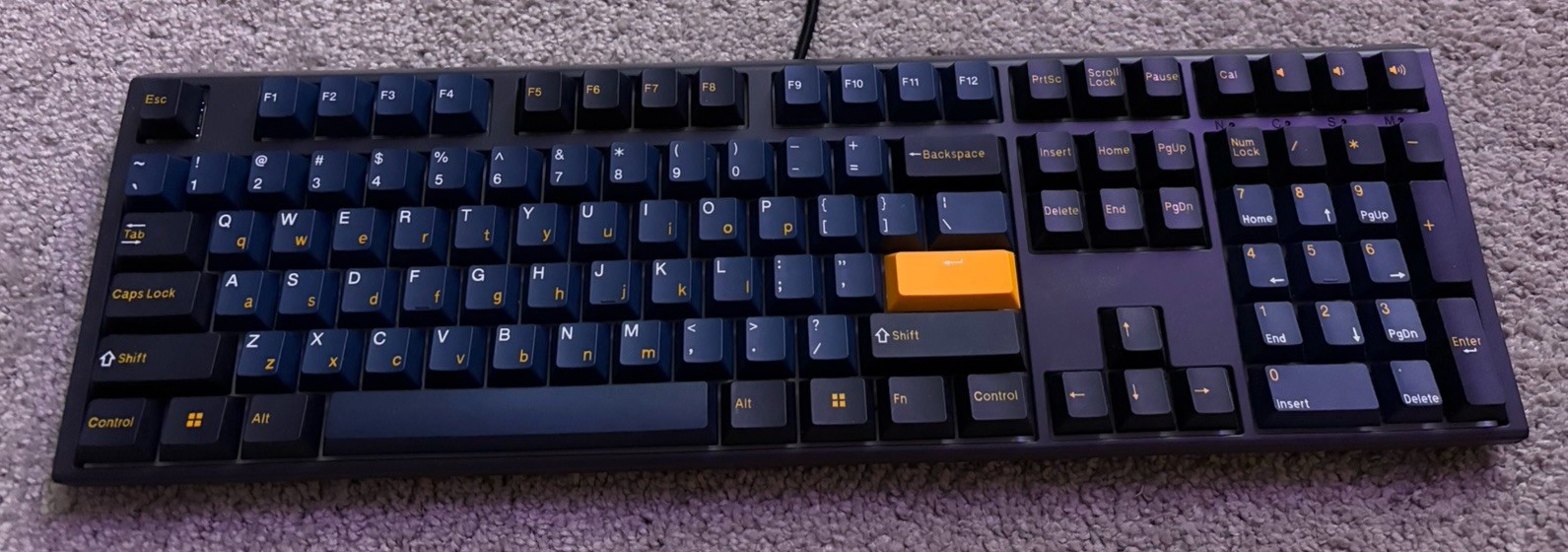 Ducky One 3 Pro Nazca 8K Wired Mechanical Gaming Keyboard, Black