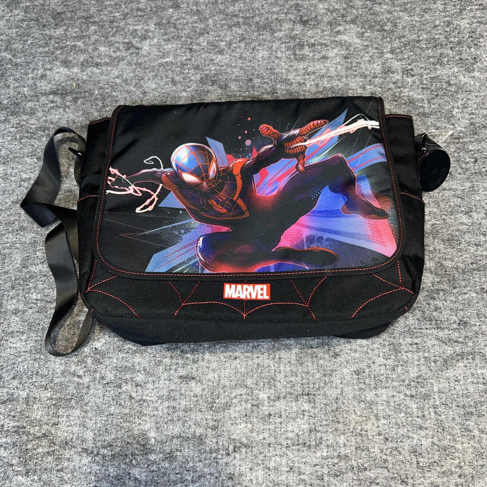 NWT Marvel Spider-Man Miles Moral Messenger Bag With Laptop Pocket universal