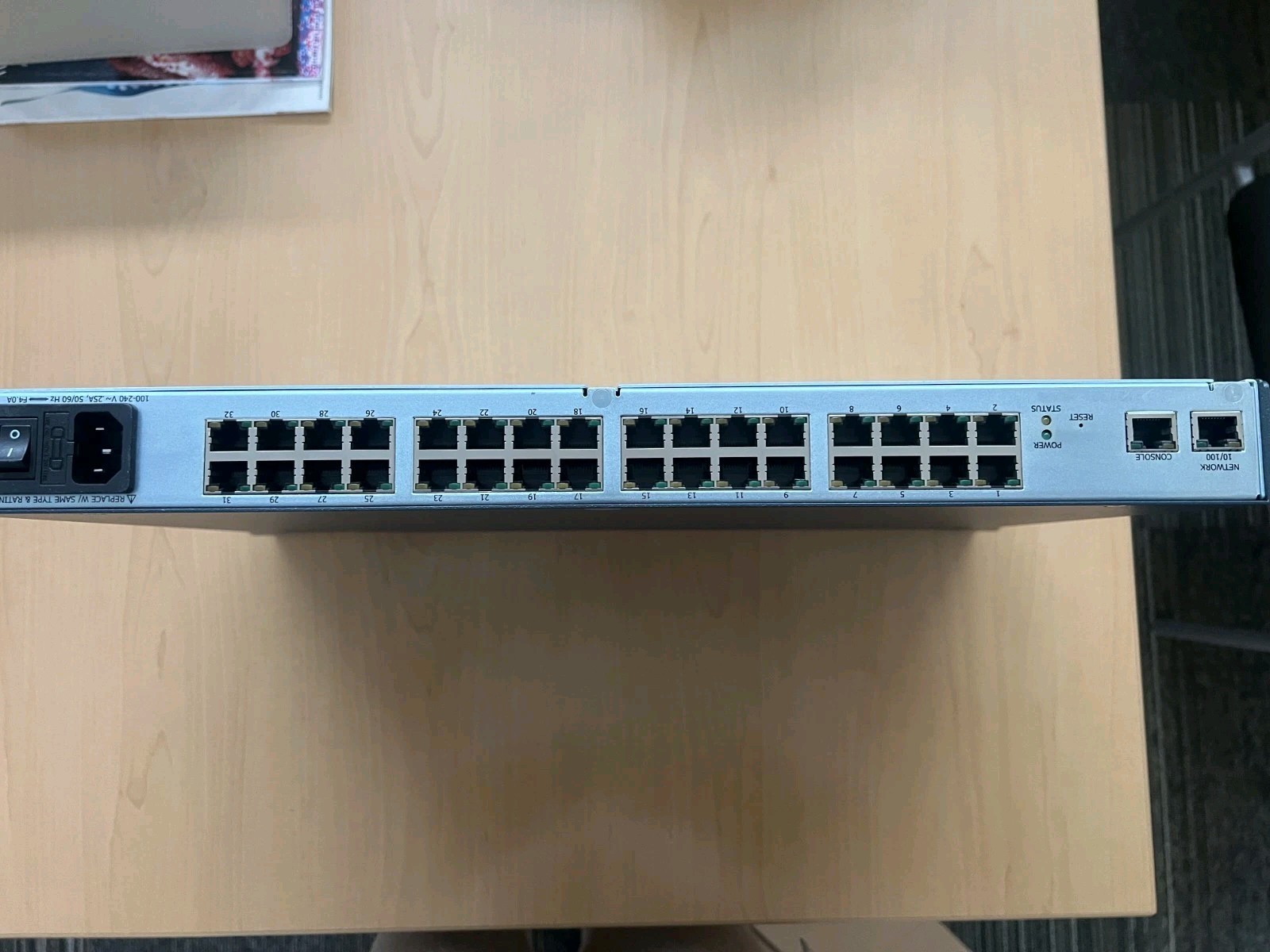 Lantronix EDS32PR 32 Port Terminal Server EDS03212N-02
