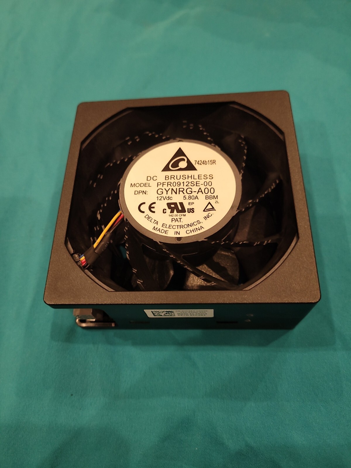 DELL BRUSHLESS PFR0912SE-00 0TC2R2 12V 5.80A server cooling fan GYNRG