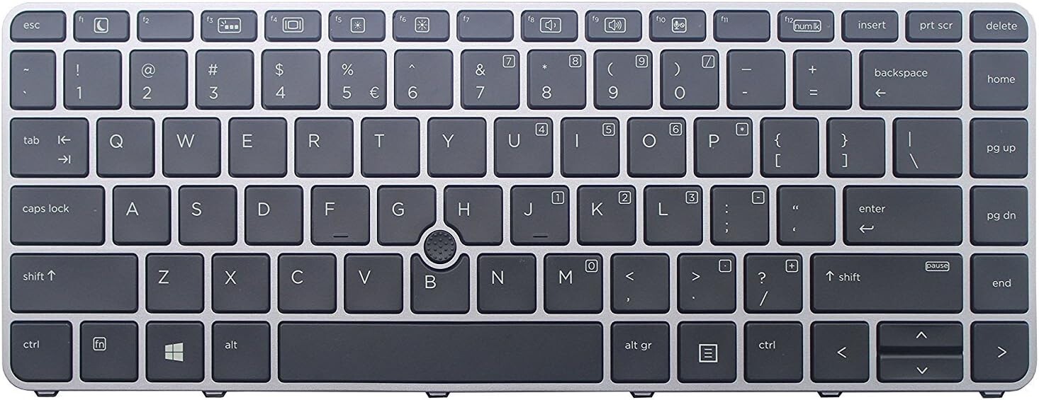 Genuine NEW HP EliteBook 840 G3 745 G3 840 G4 745 G4 Backlit / Pointer Keyboard