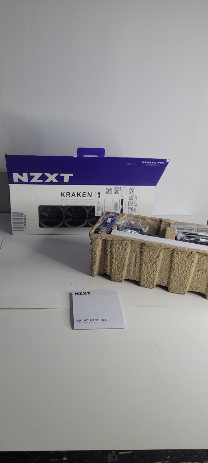 nzxt kraken x73 rgb 360mm liquid cooler