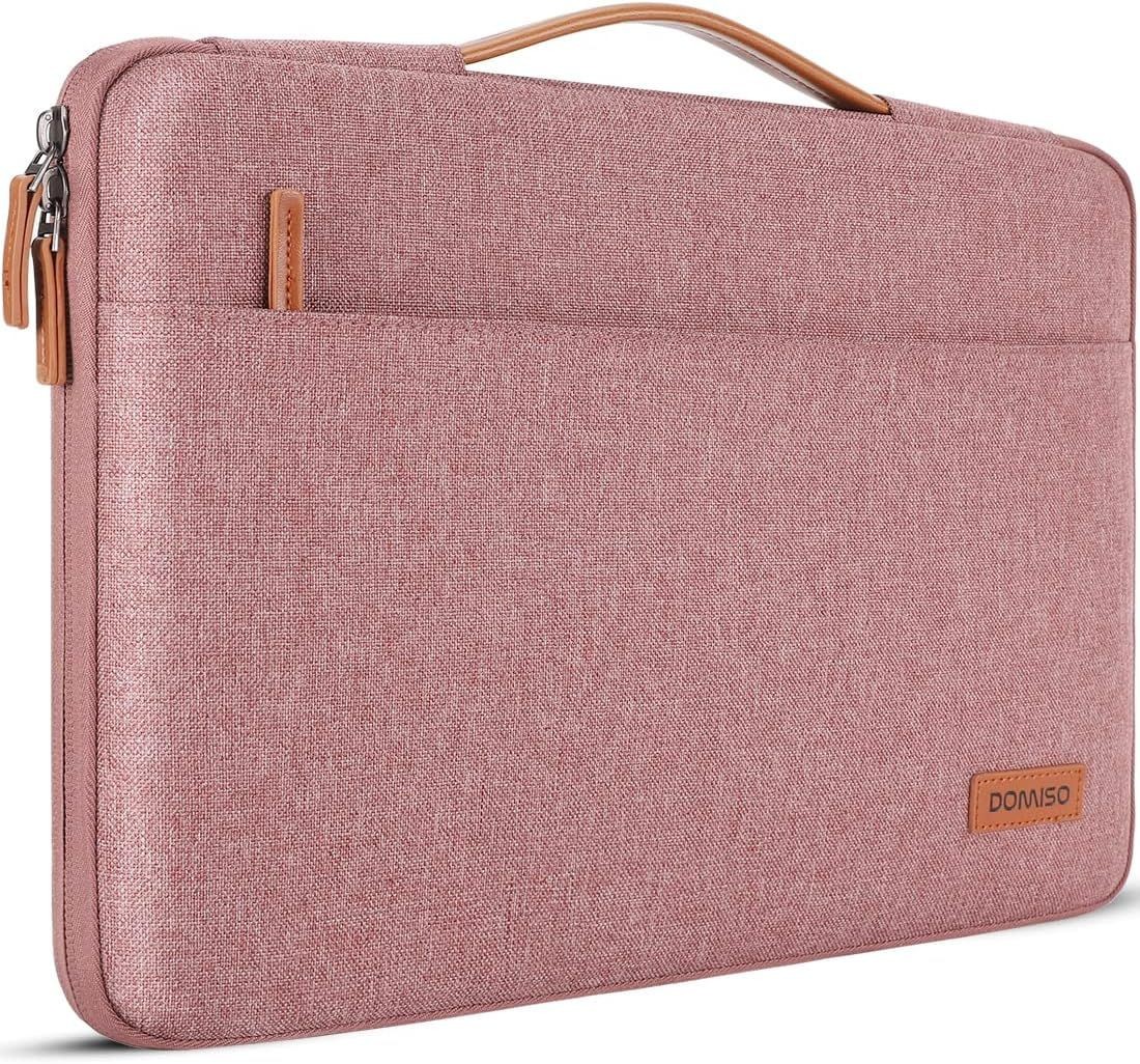 Sleeve for 17-17.3 inch Laptop Waterproof Case Bag with Handle, Pink
