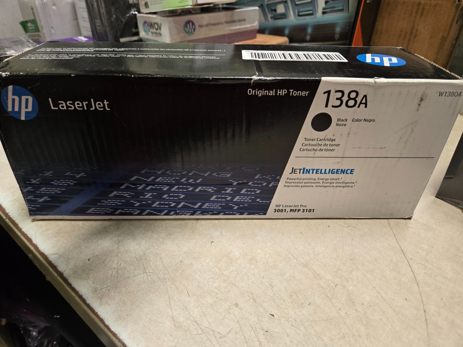 HP 138A/W1380A Black Toner Cartridge Factory sealed Genuine
