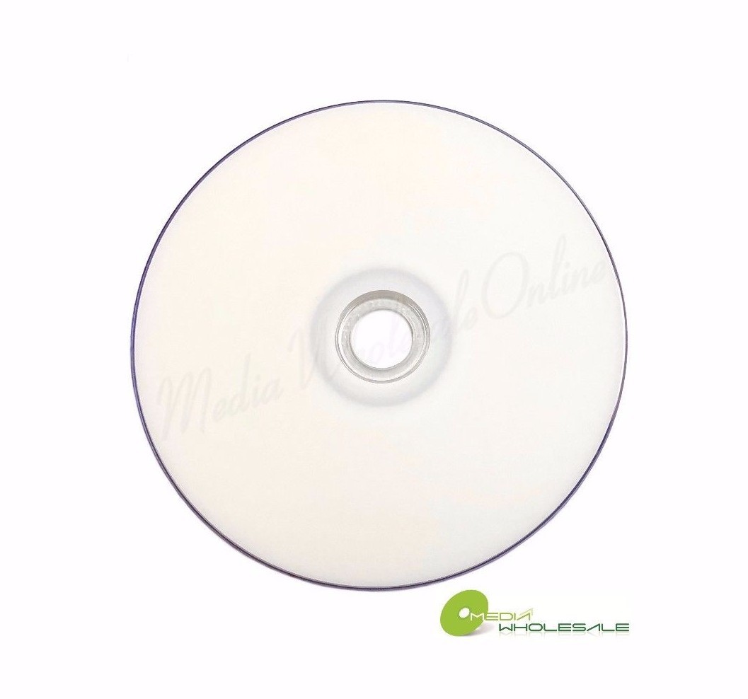 10 HP 8X Blank DVD+R DL Dual Double Layer 8.5GB White Inkjet Printable Disc