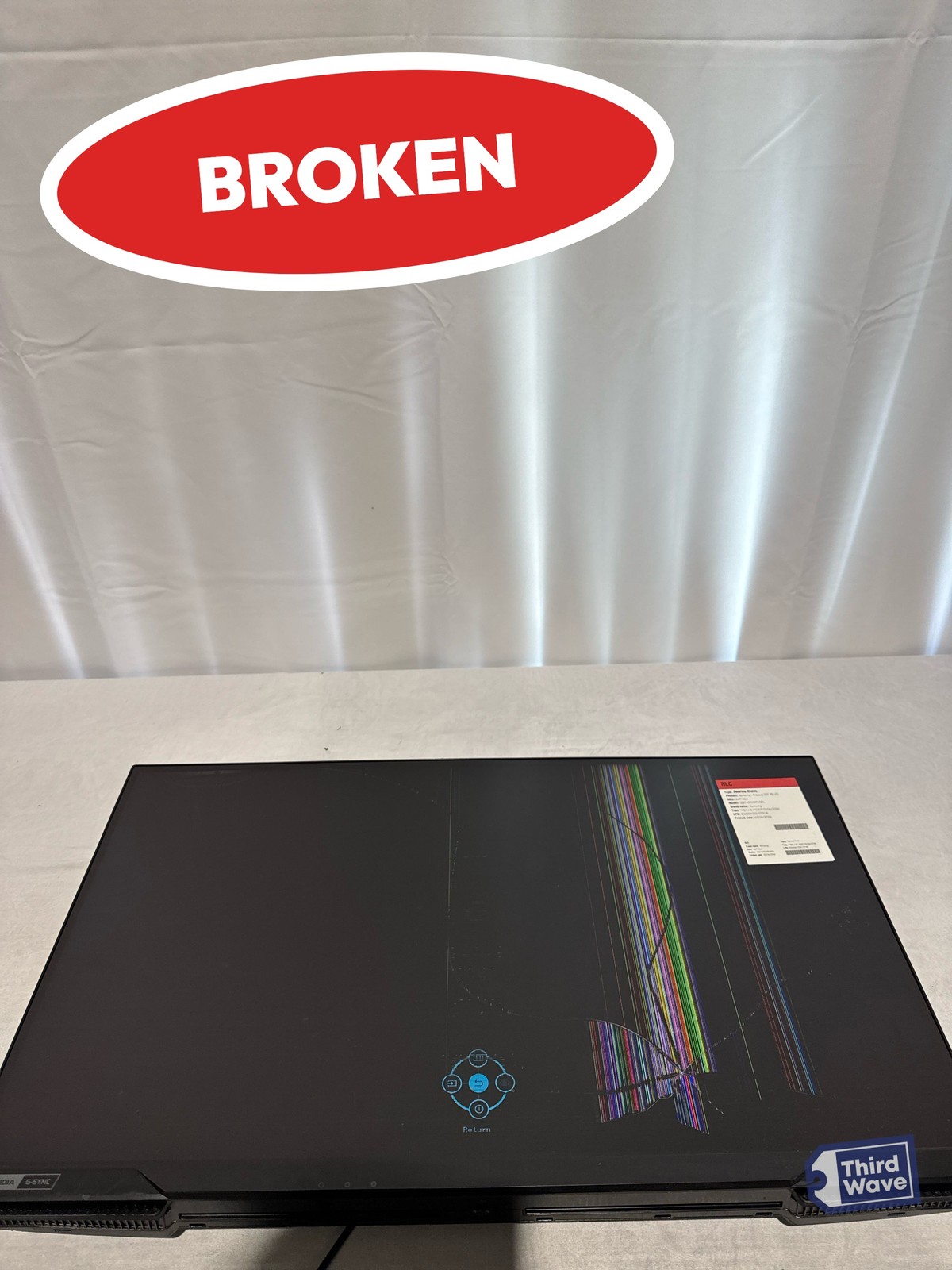 (BROKEN) Samsung Odyssey G50A 27in WQHD Gaming Monitor 165Hz 1ms IPS (4)