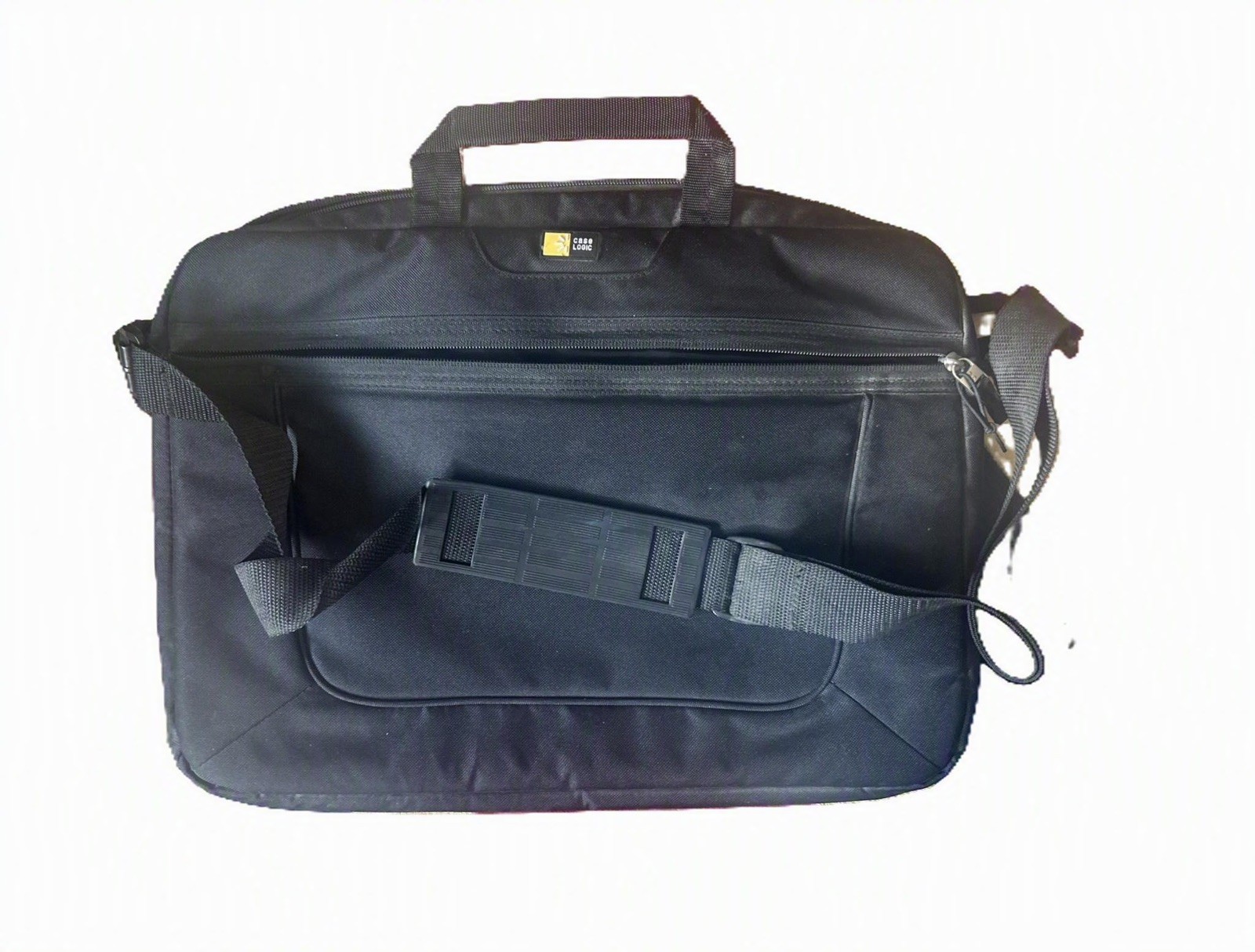 Case Logic Personal Portable 15.6 Topload Laptop Briefcase, Black, 17 x 12.