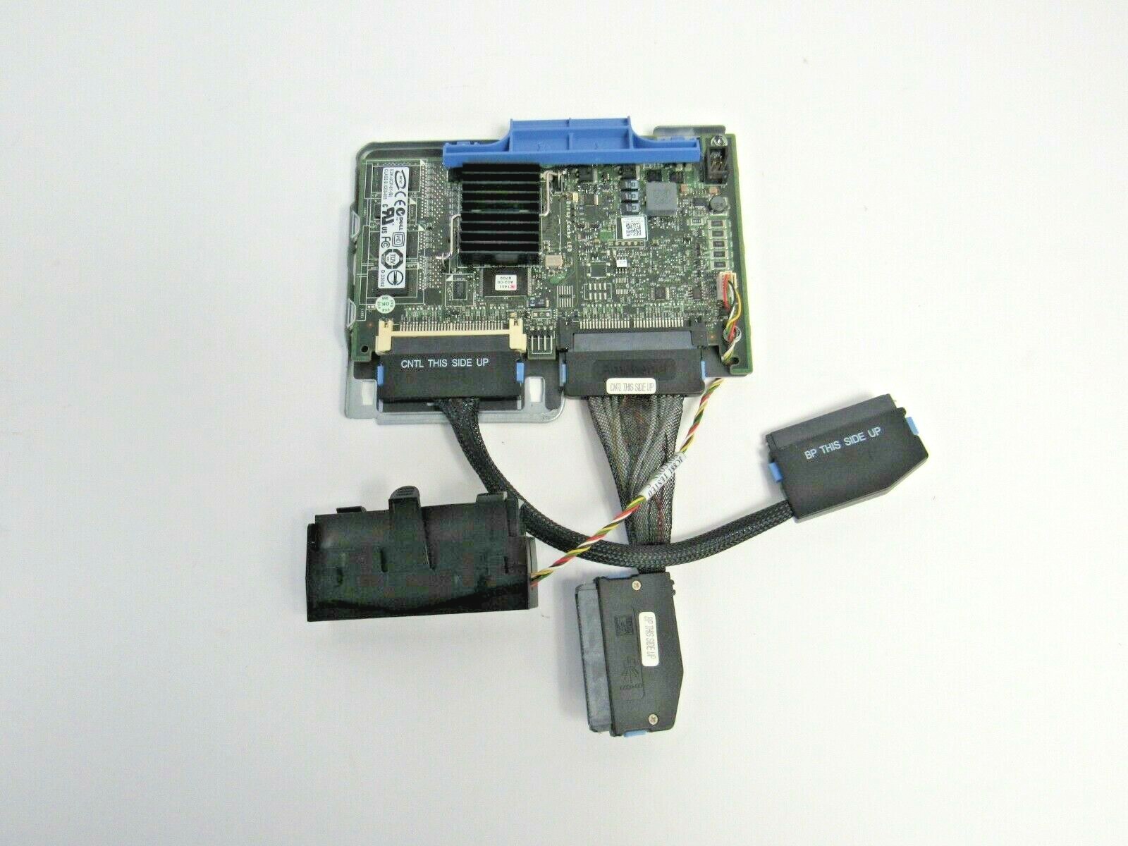 Dell WY335 PERC 6/i 256MB Cache 2-Channel SAS 3Gbps w/ Tray Cables Batt   72-3