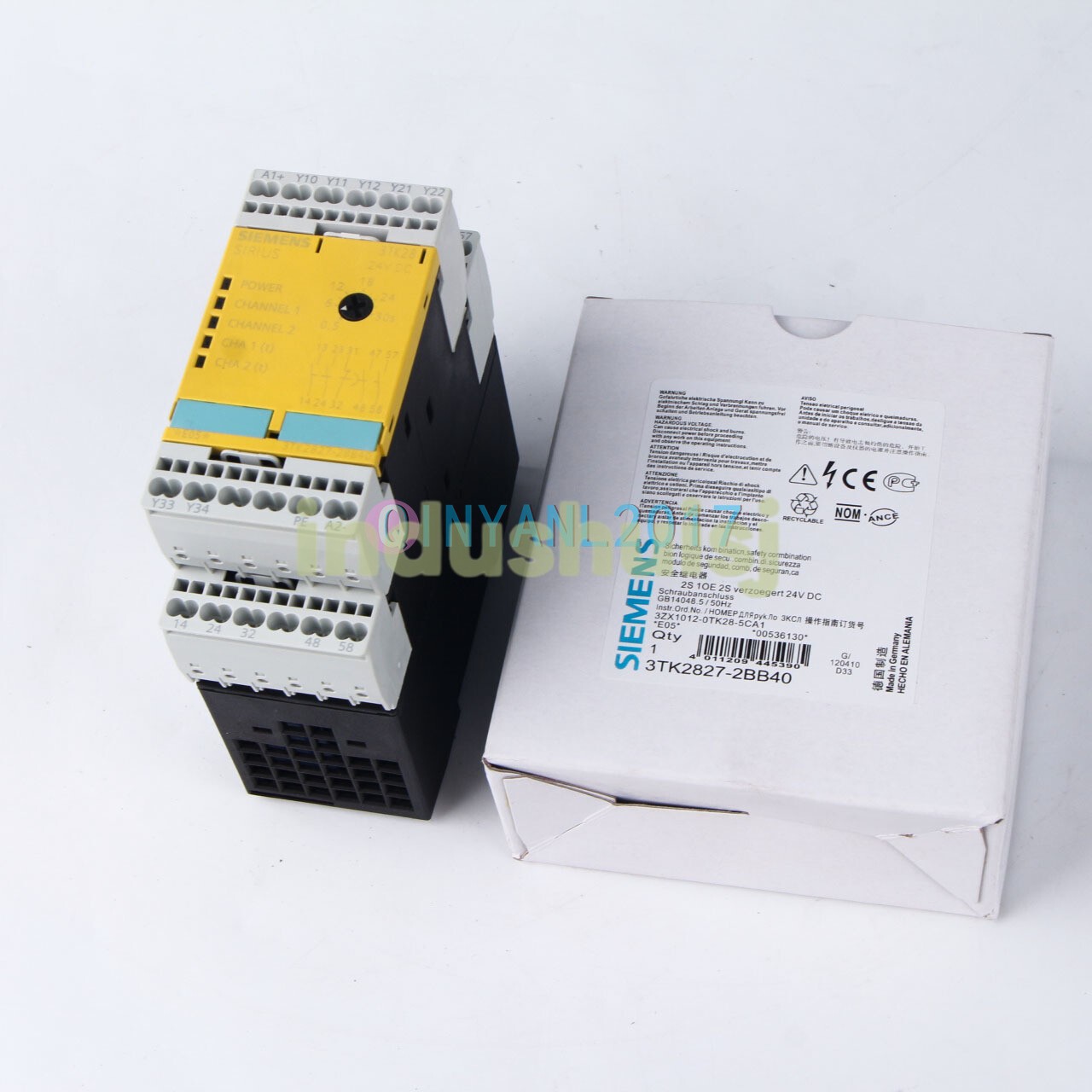 ONE NEW 3TK2827-2BB40 SIEMENS safety relay