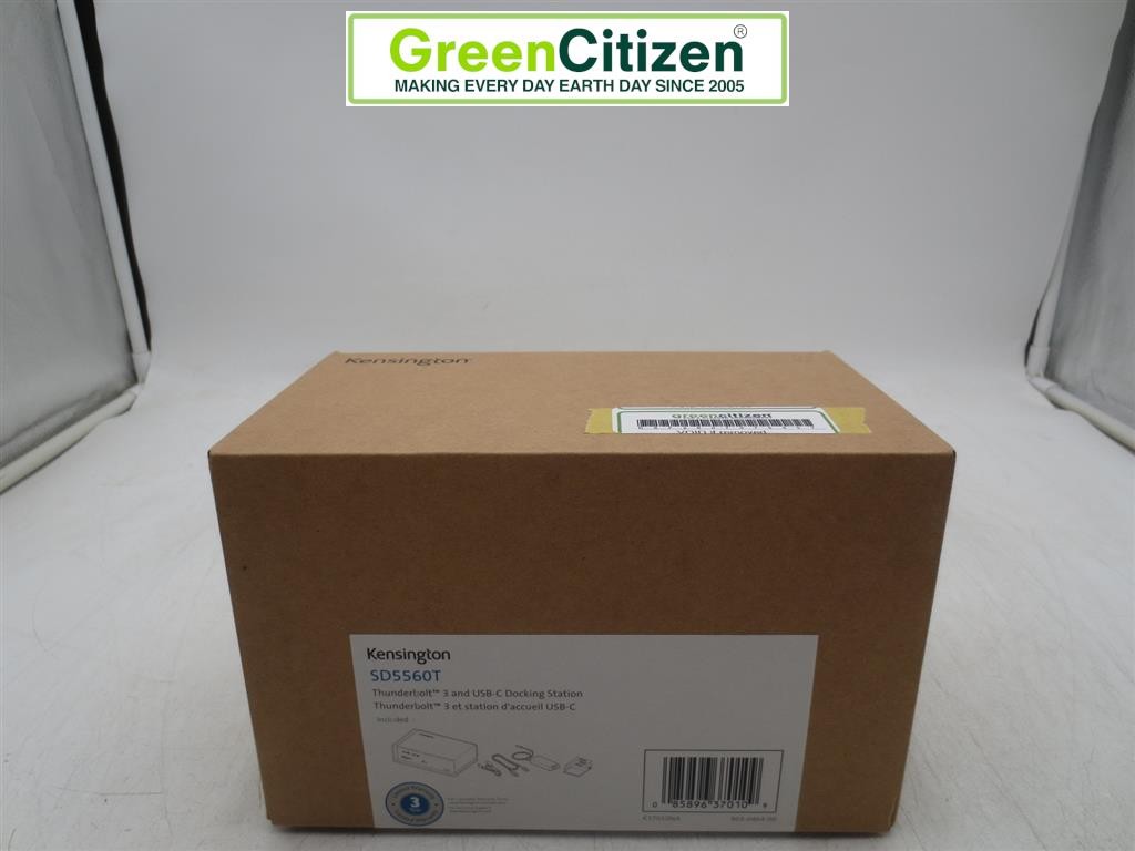 Kensington SD5560T Thunderbolt 3 Docking Station w/ 180W AC