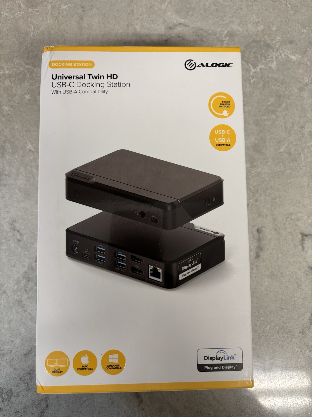 ALOGIC Universal Twin HD USB-C Docking Station – Dual Display - USB-A Capable