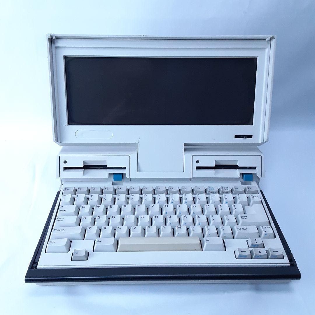 IBM 5140 PC Convertible Vintage Laptop with Original Adapter Rare Junk
