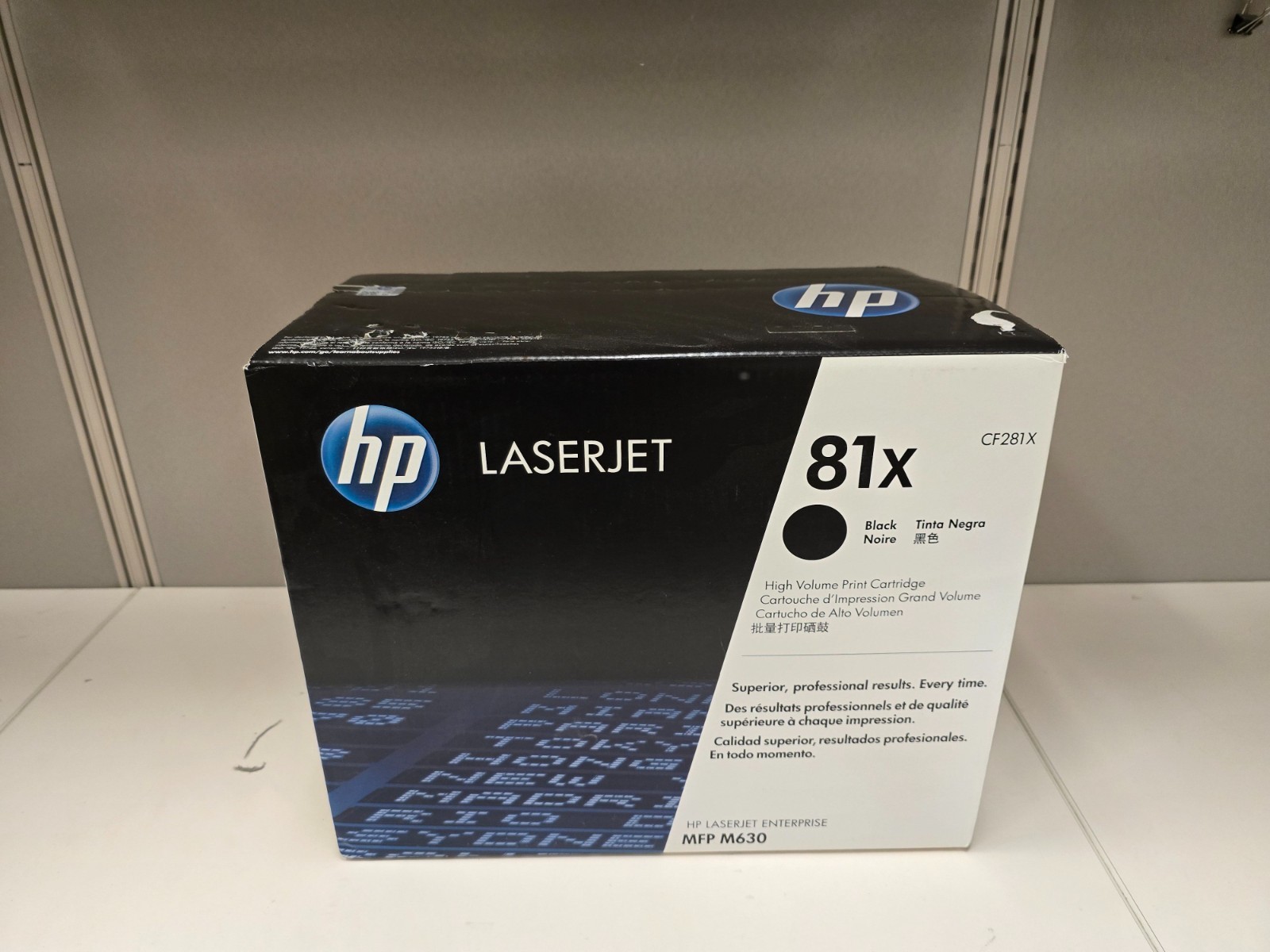 HP Laserjet 81X High Vol Print Cartridge Black CF281X UNOPENED Toner SEALED