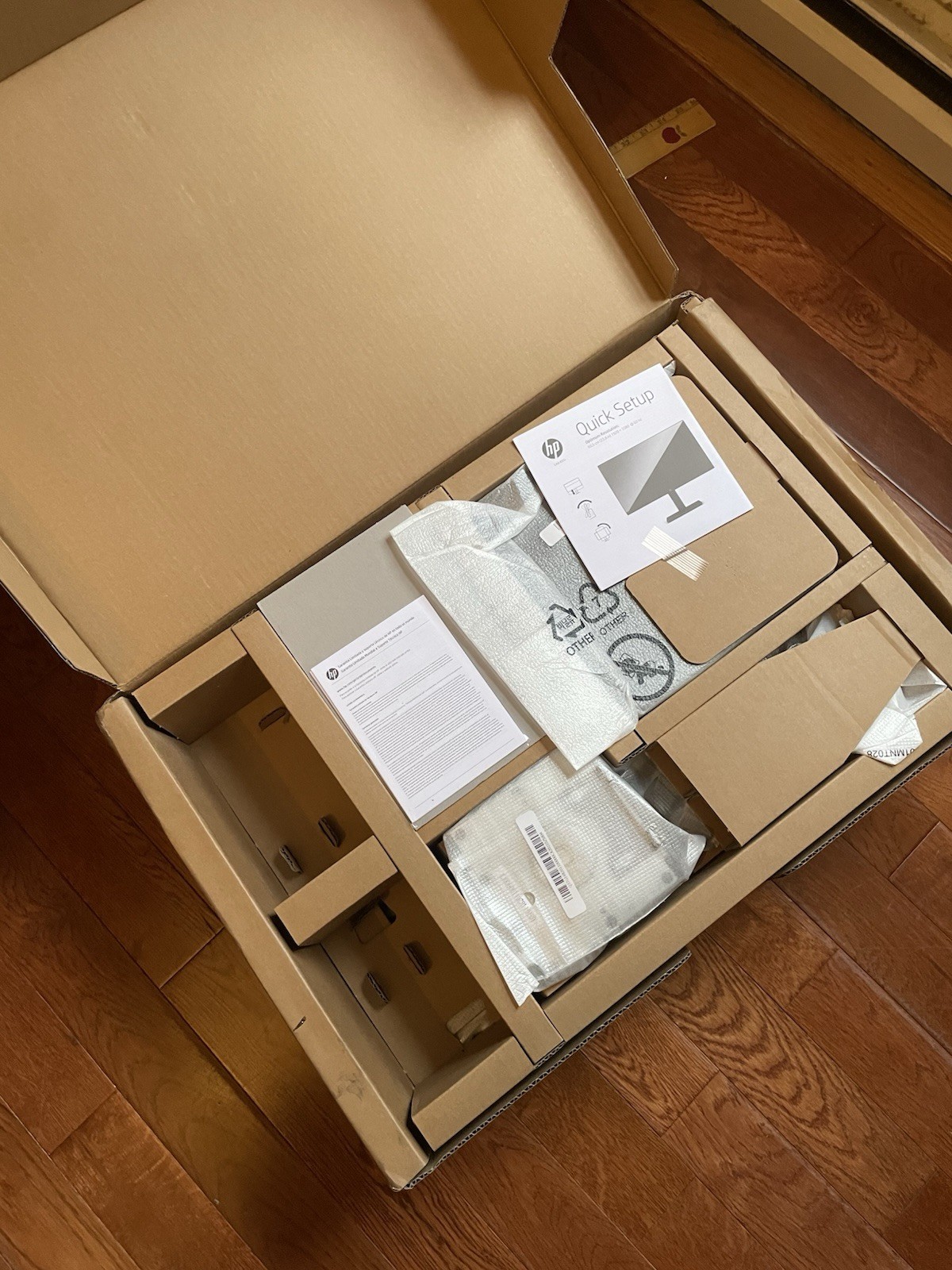 HP P24v G4 FHD 23.8" Diagonal Widescreen Monitor - Sealed Box - NEW Open Box