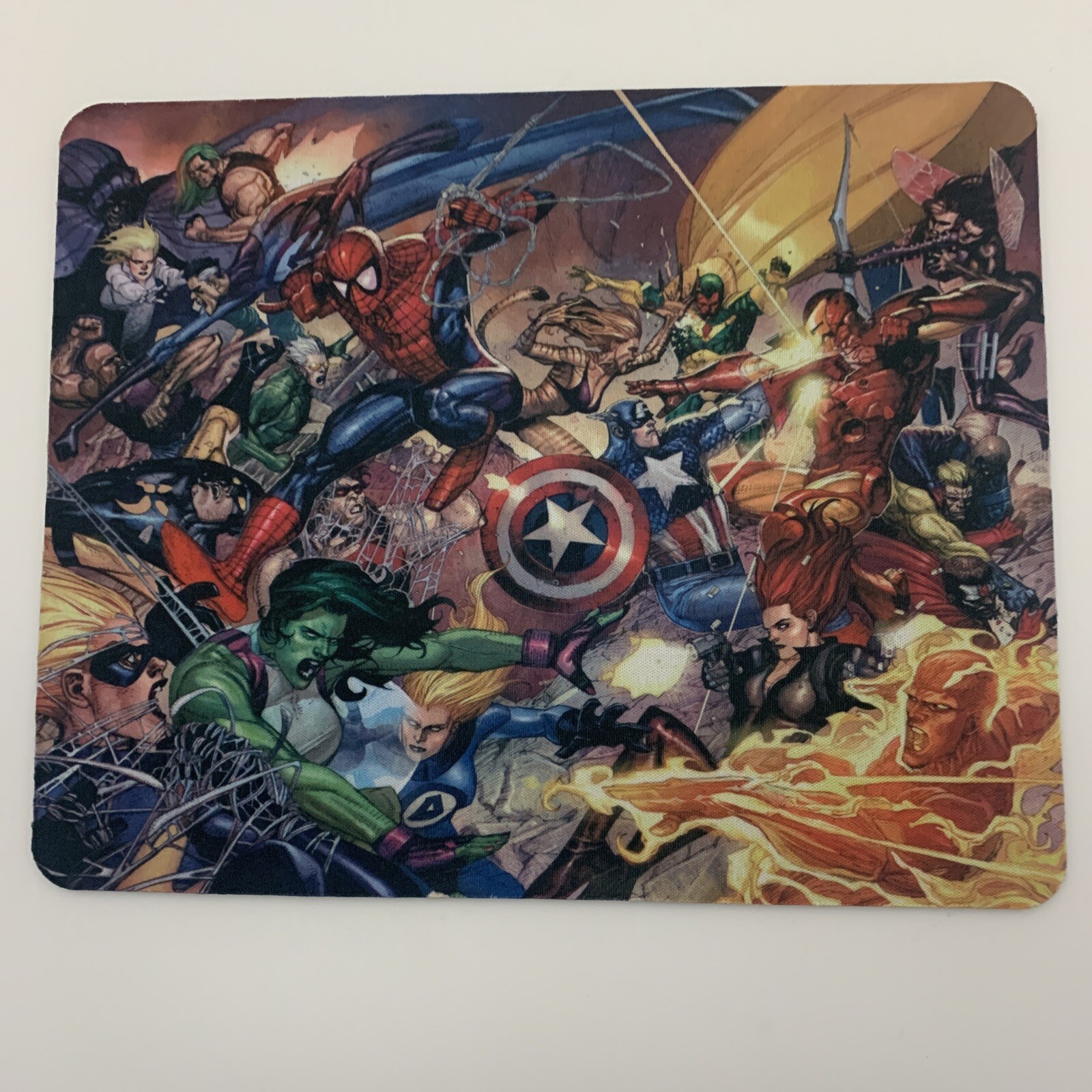 Marvel the Avengers 2 Age of Ultron Non-Slip Gaming Mouse Pad 10" x 8 1/2" NEW