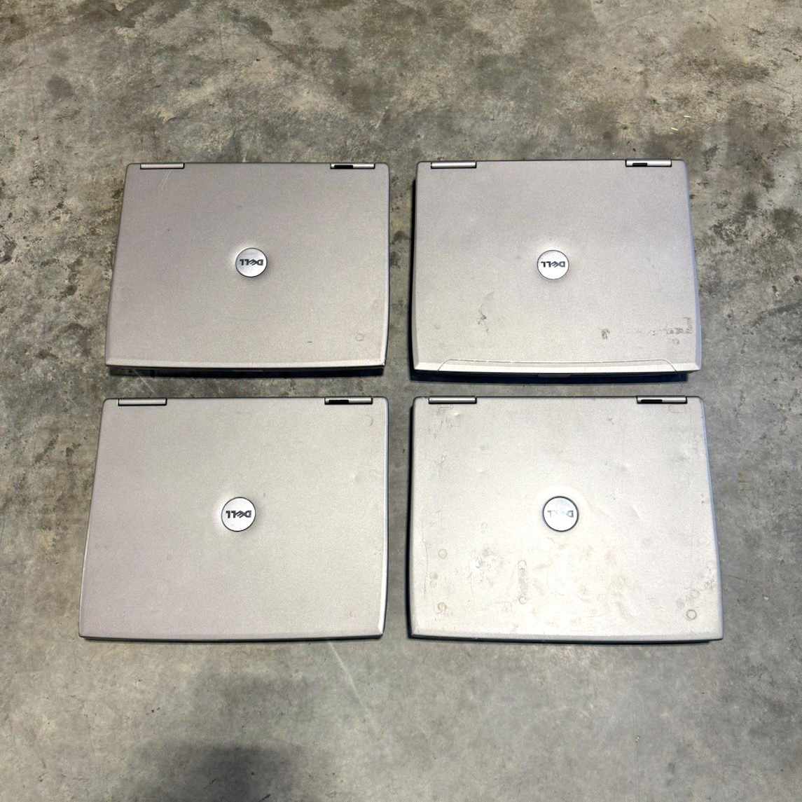Lot of 9 Dell Latitude D600