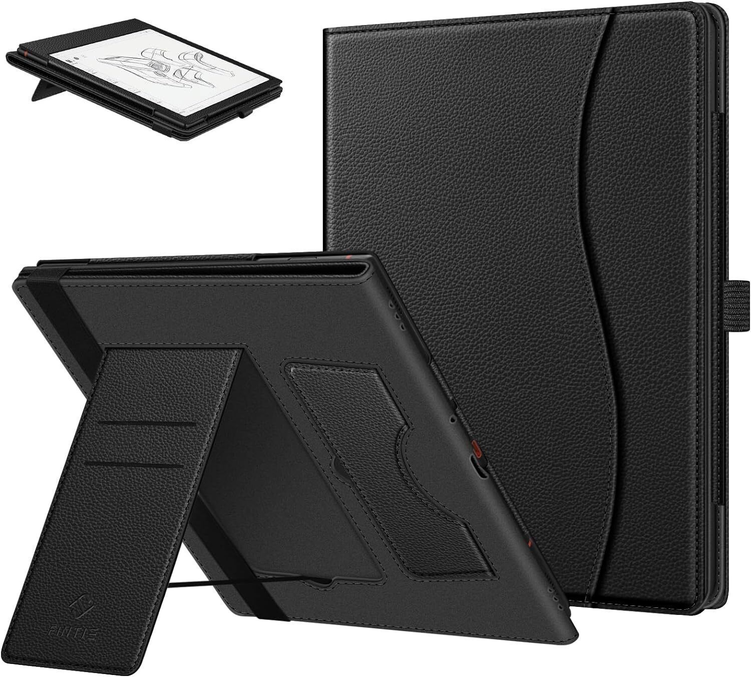Stand Case for 10.3" BOOX Note Air3 C/B/W Tablet ePaper Leather Stand Cover