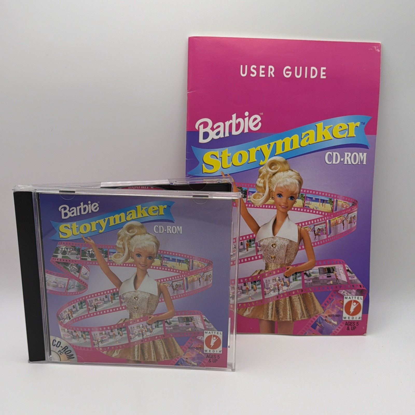 Barbie “Storymaker” CD-ROM for Windows, 1999 Mattel Media