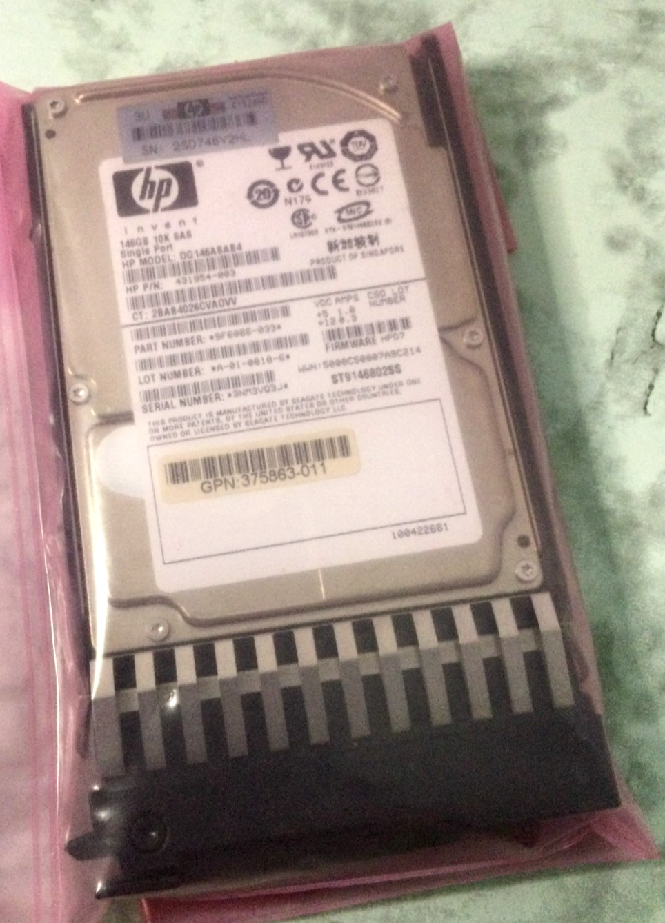 HP 375863-011 431954-003 432320-001 DG146ABAB4 146GB 10K 2.5" SAS HDD LOT 3PCS