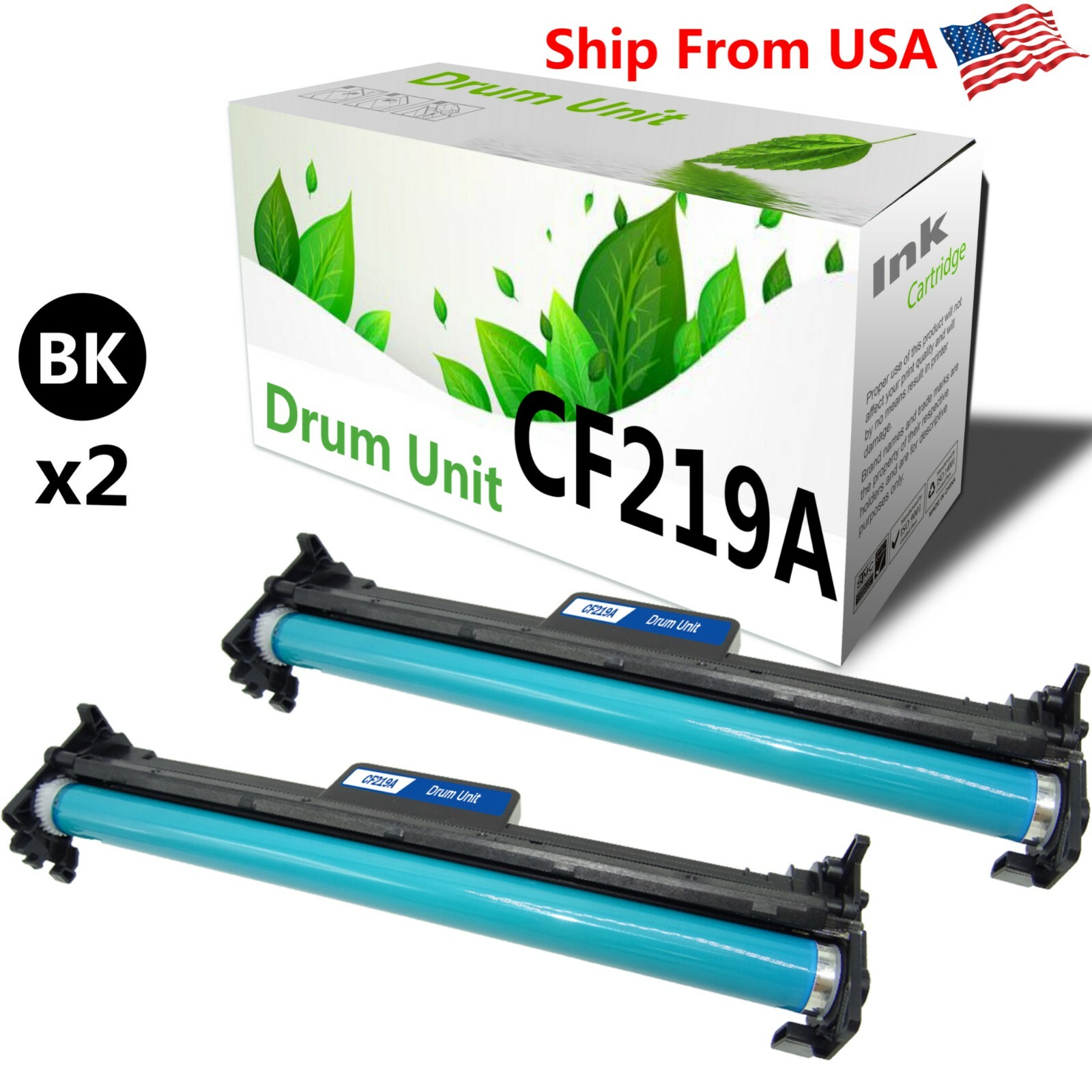 2PK CF219A 219A 19A Toner Cartridge for M102w M130fw M102