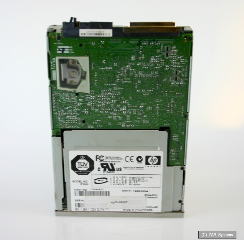 HP C7504A C7504-69201 Surestore DLT VS80 SCSI Tape Drive, NOT OK, FAULTY, READ