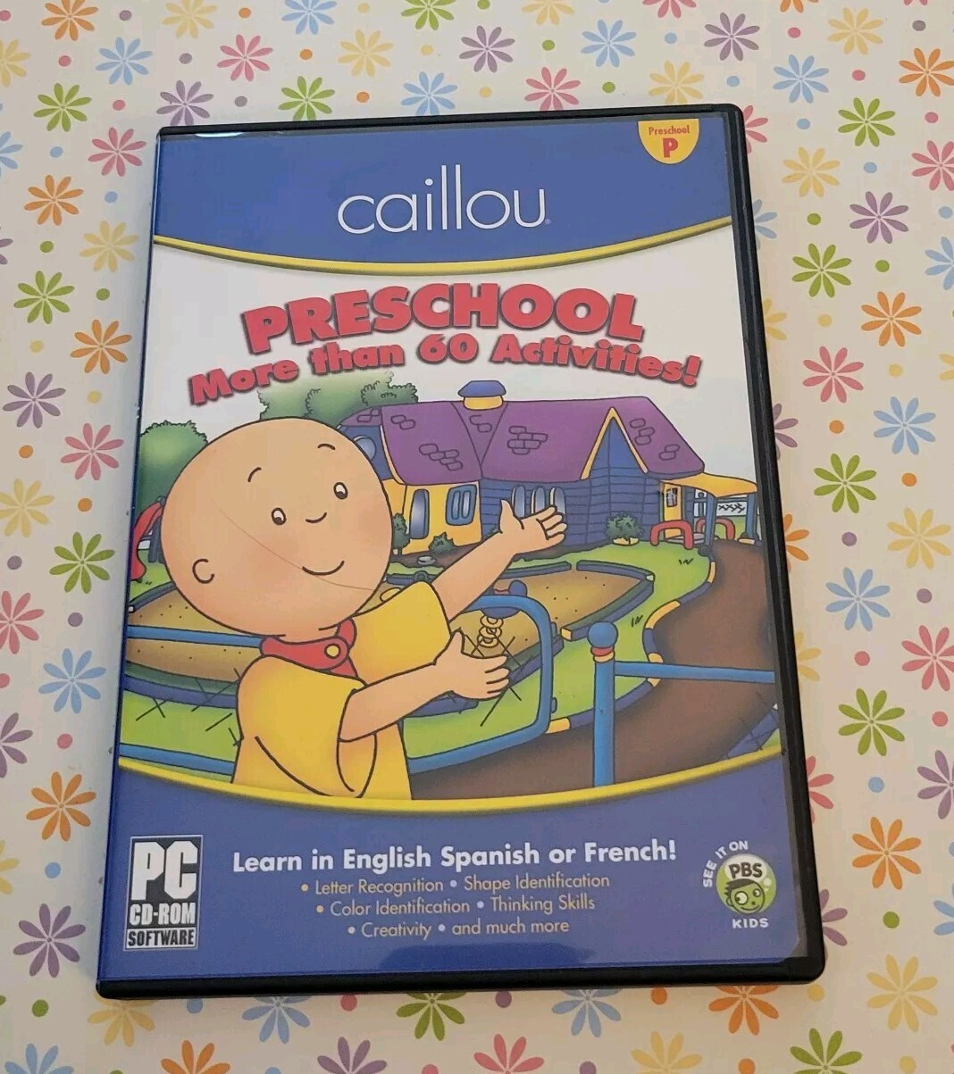 Caillou Preschool 60+ Activities PC CD-ROM 2011 