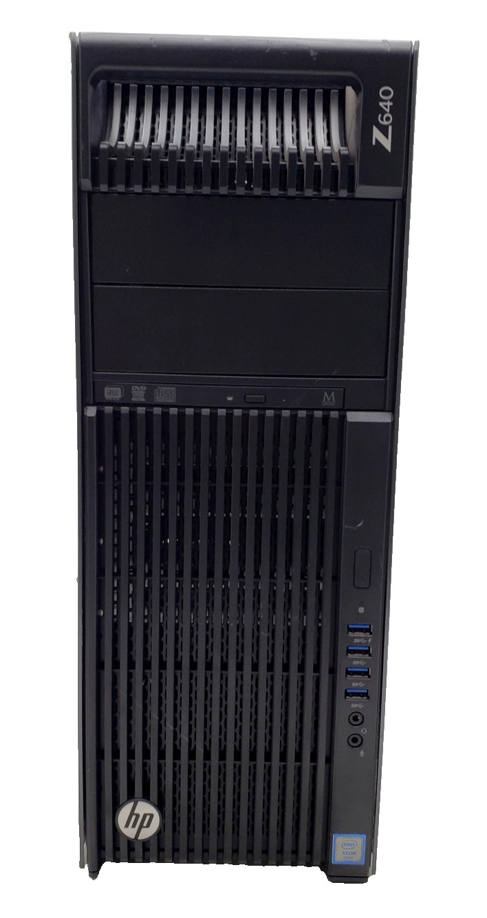 HP Z640 Workstation Xeon E5-2620 v4 16GB RAM NVIDIA Quadro M2000 No HDD.