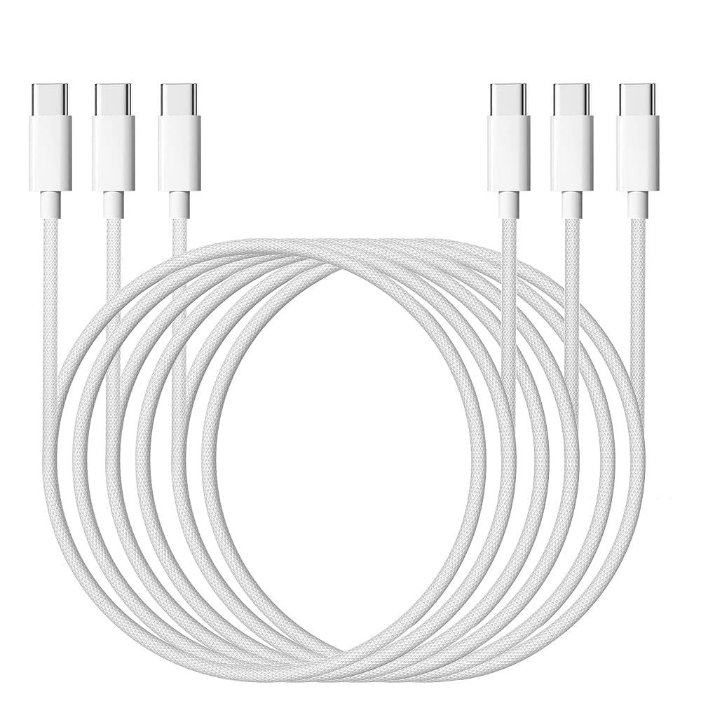 [10ft,3Pack] 240W USB C to USB C Cable, MFi Certified iPhone 17 Charger Type-C t