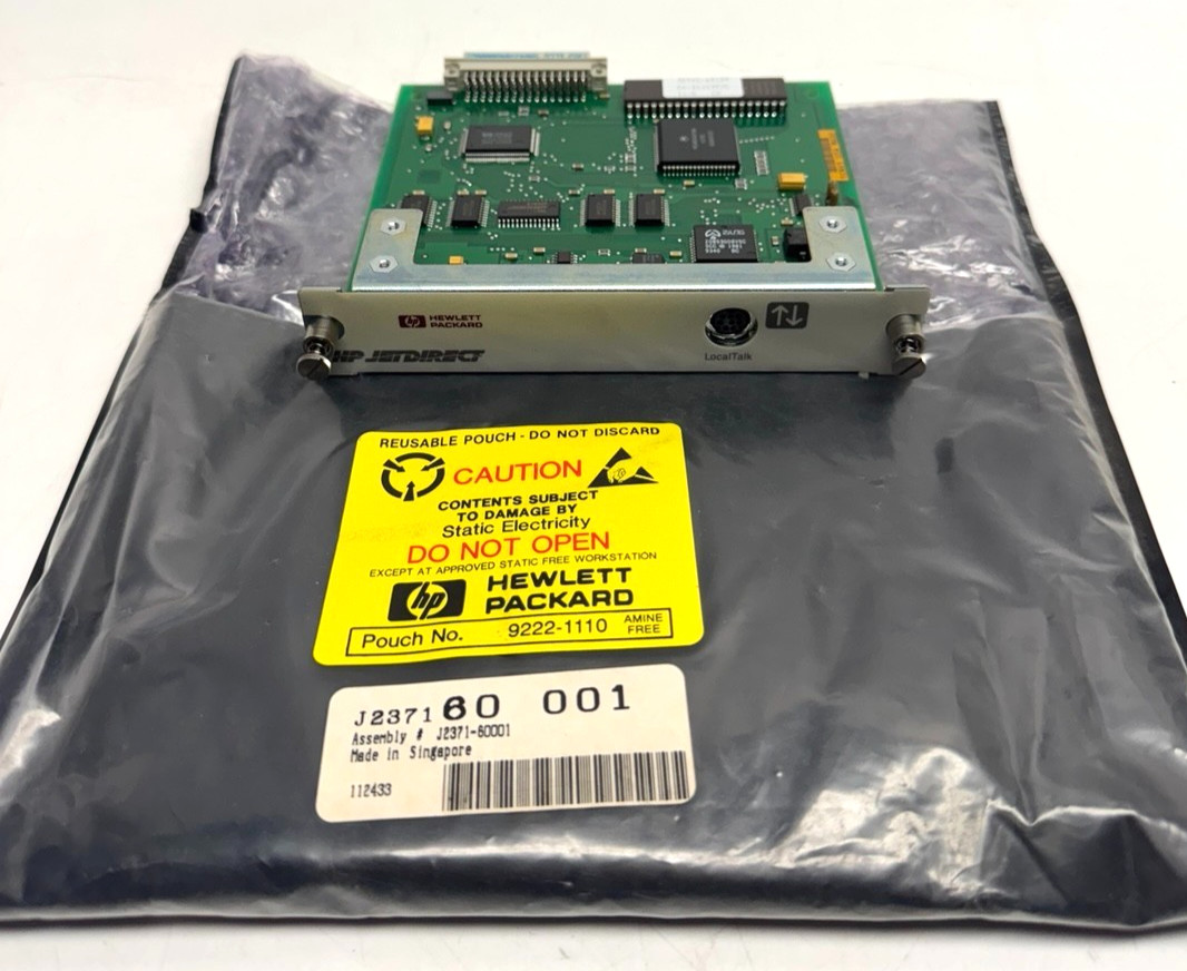 Vintage NOS HP J413B301A1 HP Local Talk Jetdirect Card Print Server