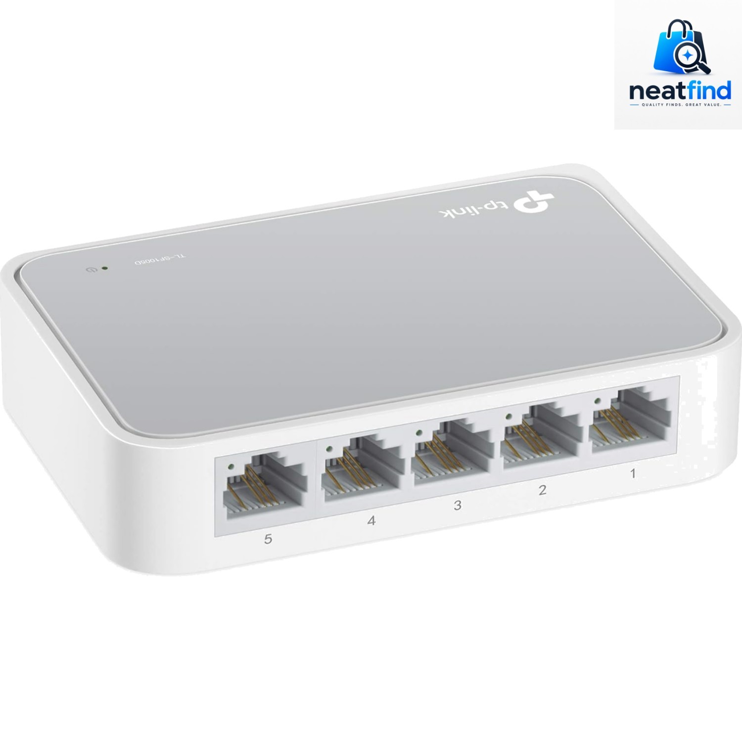 TP-Link TL-SF1005D 5 Port 10/100 Ethernet Switch Desktop Plug & Play